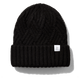 black silk lined beanie
