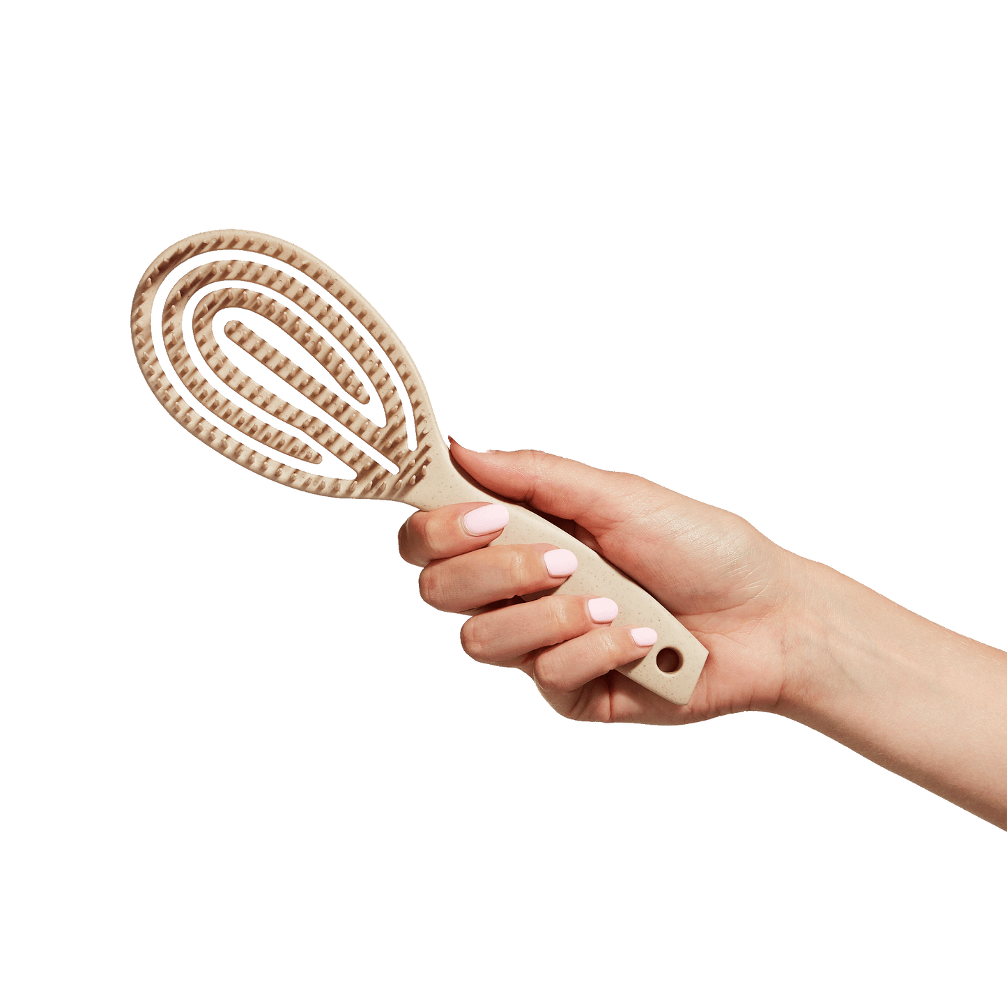Biodegradable detangling wet brush