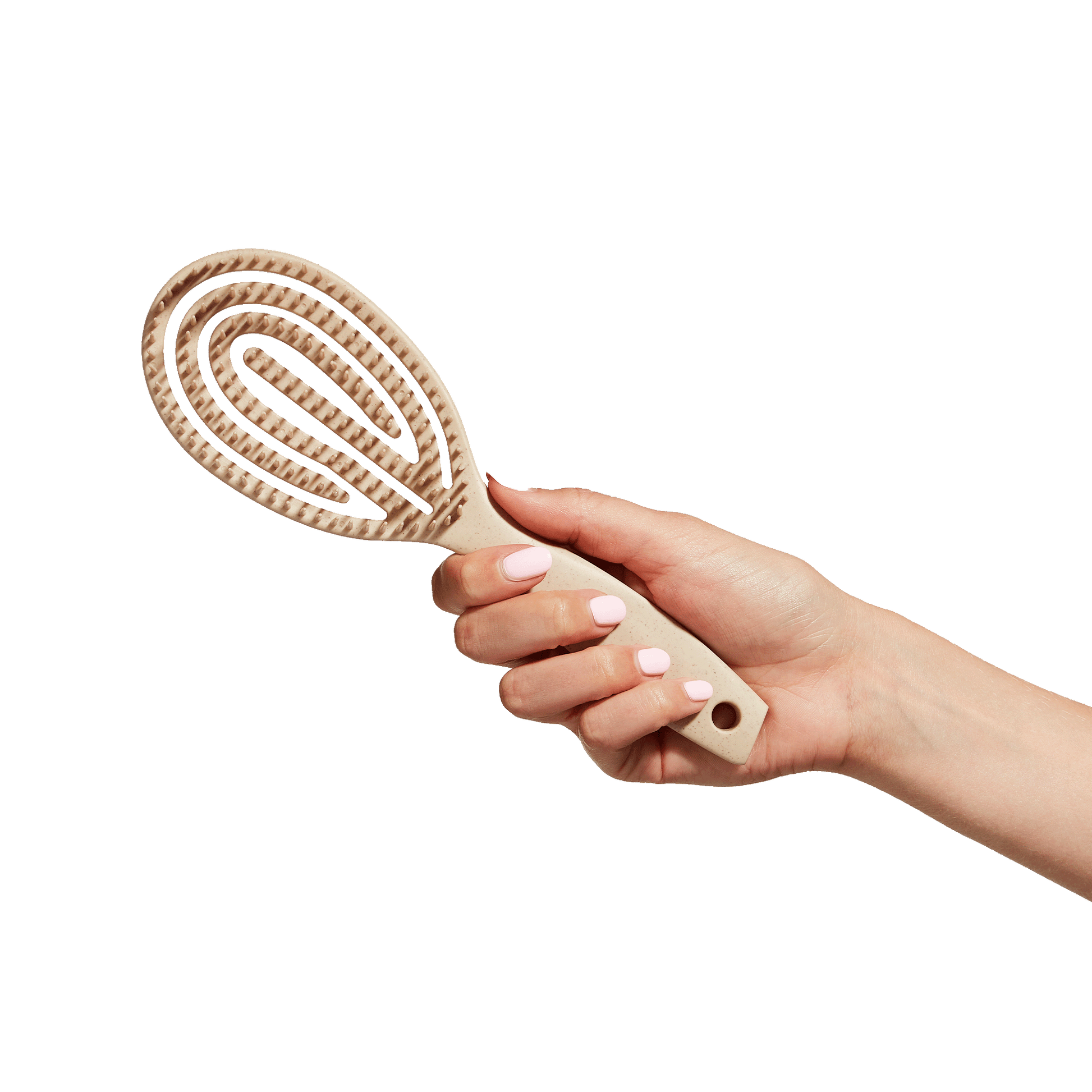 Biodegradable detangling wet brush