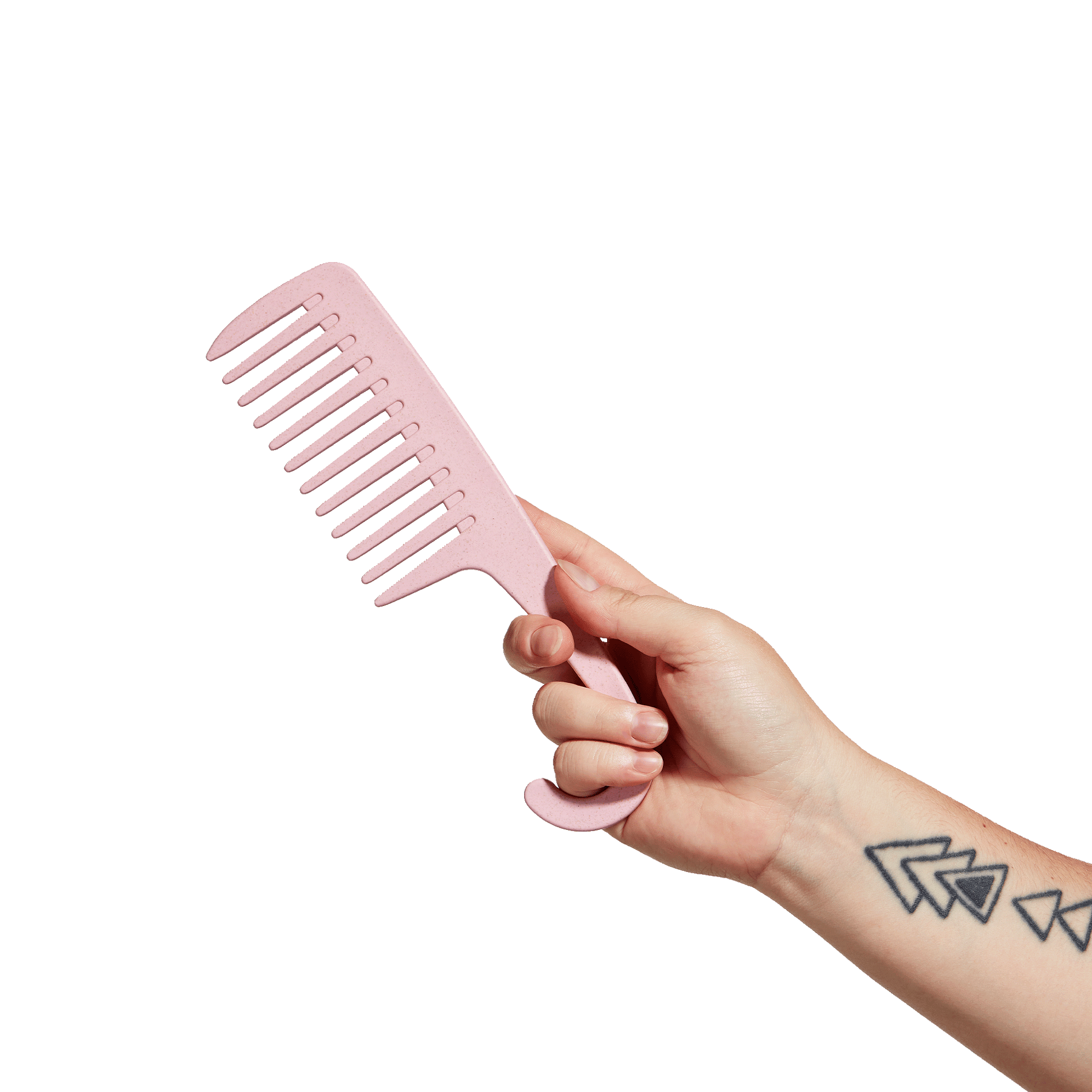 Biodegradable wide tooth comb