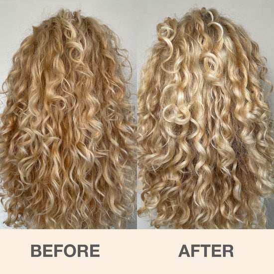 before and after using the colour refresh duo