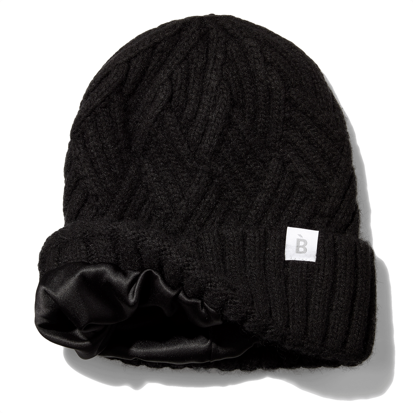 Silk Lined Cashmere Blend Beanie