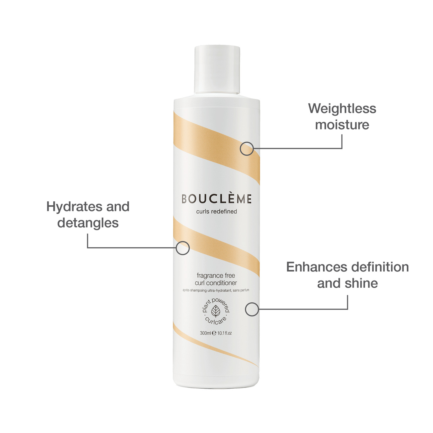 Fragrance Free Curl Conditioner Infographic