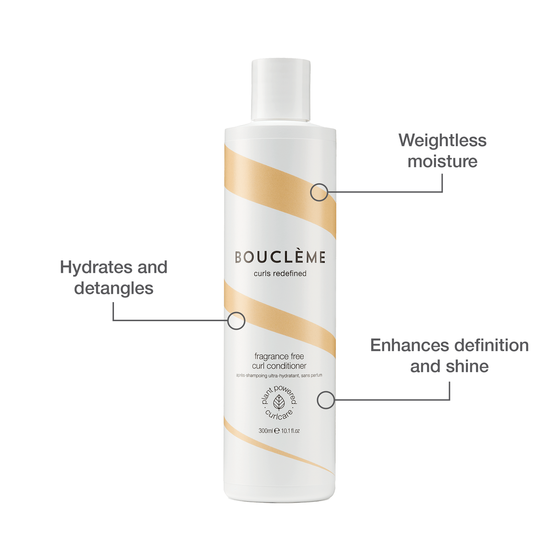 Fragrance Free Curl Conditioner Infographic