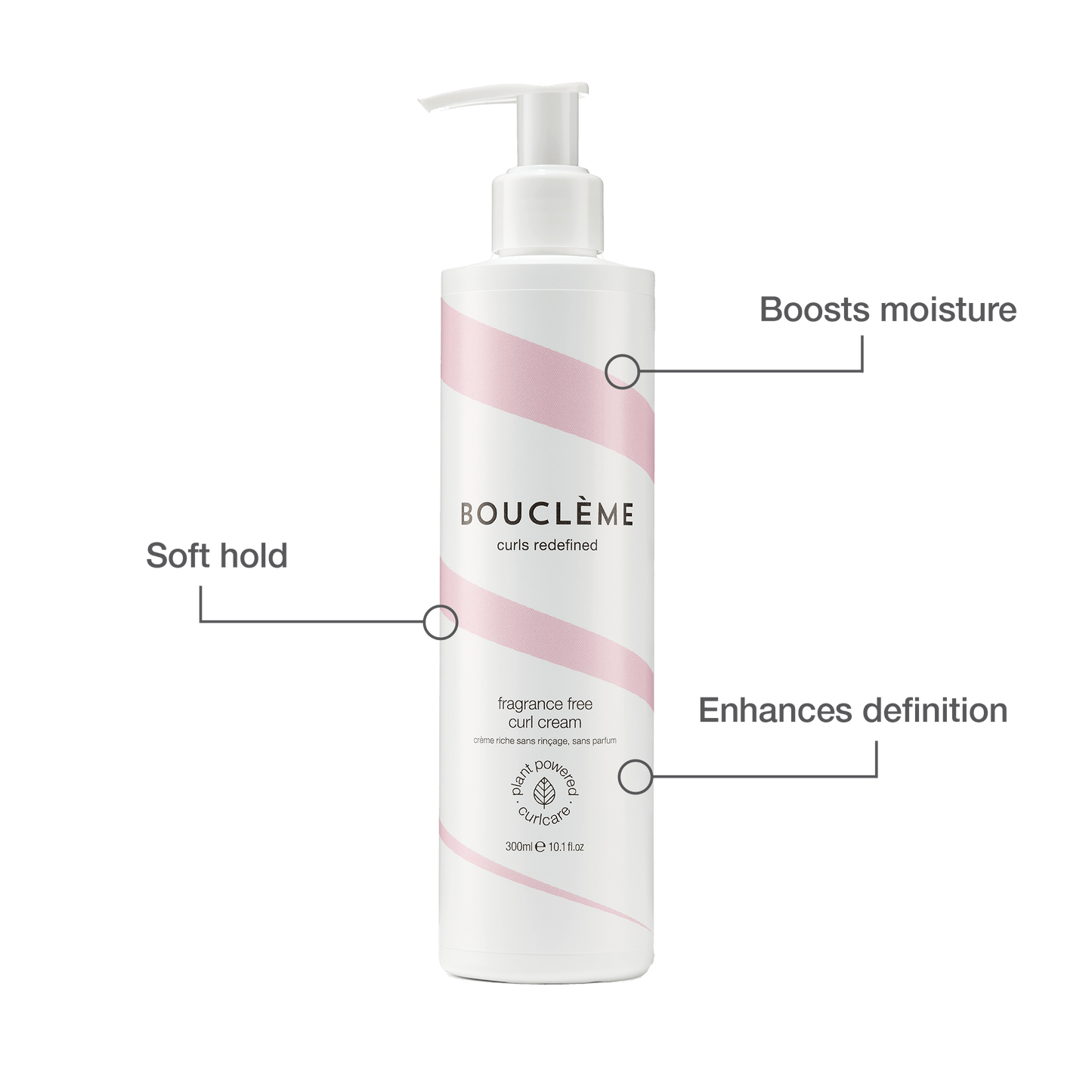 Fragrance Free Curl Cream Infographic