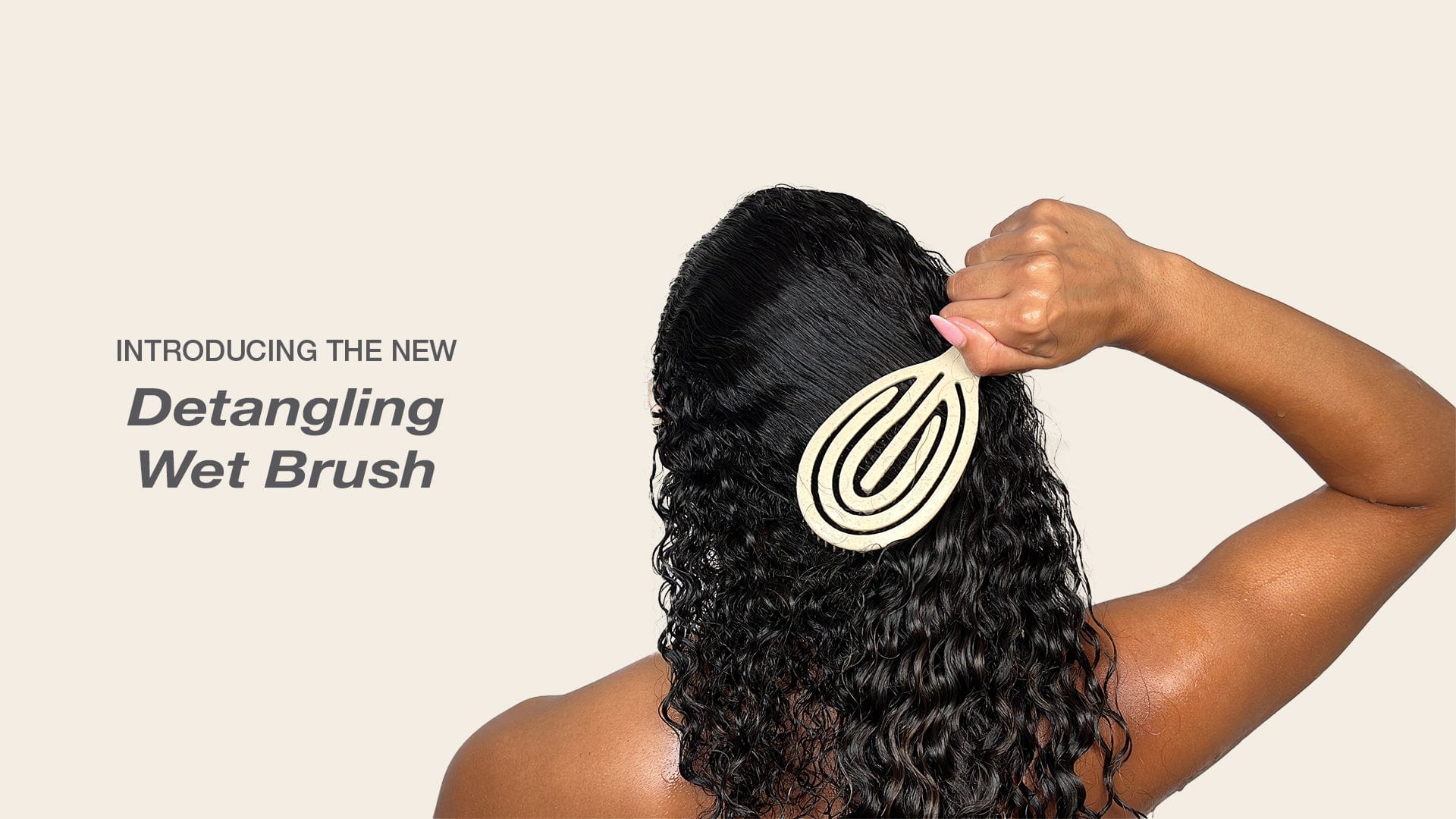 Wet brush store for curly hair