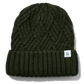 Forest Green Silk Lined Beanie