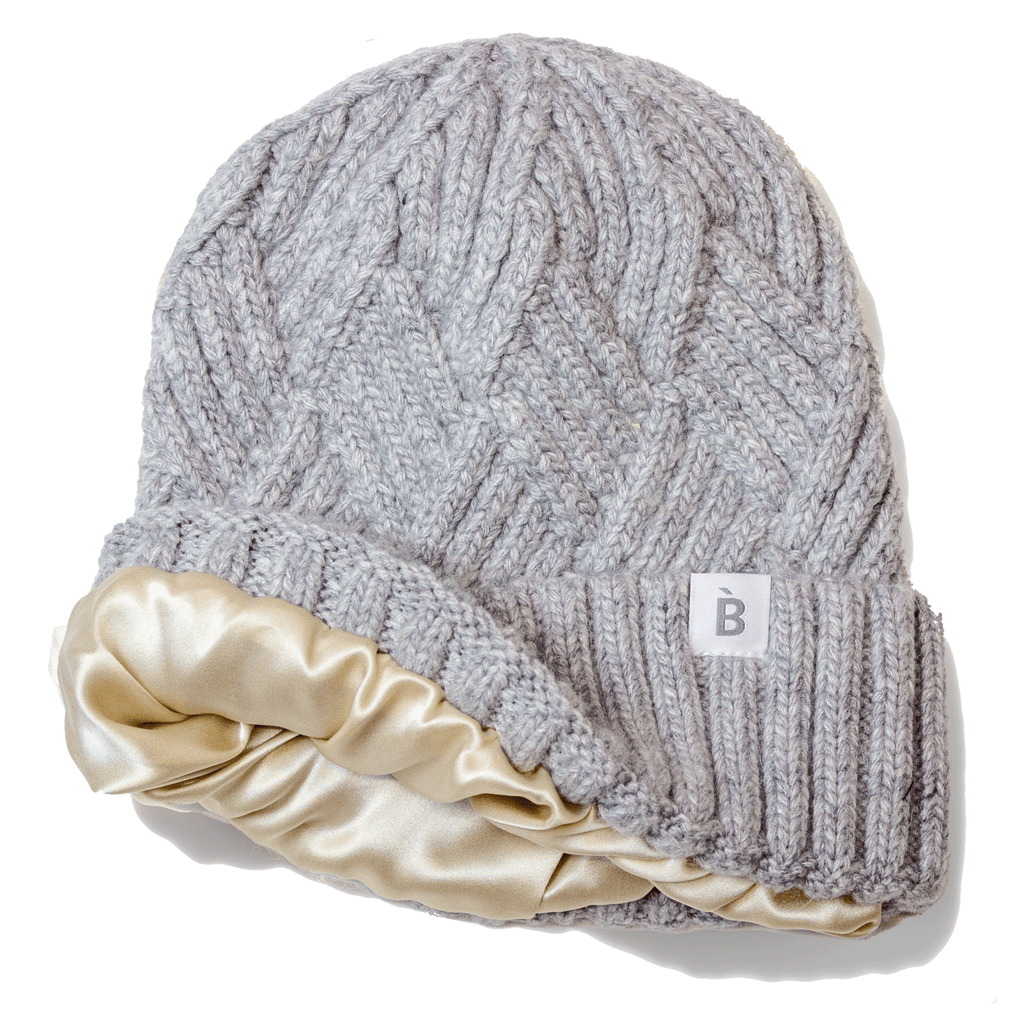 Silk Lined Cashmere Blend Beanie