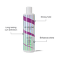 Super Hold Styler: delivers strong, flexible hold, defines curls, and locks in shape for long-lasting style.