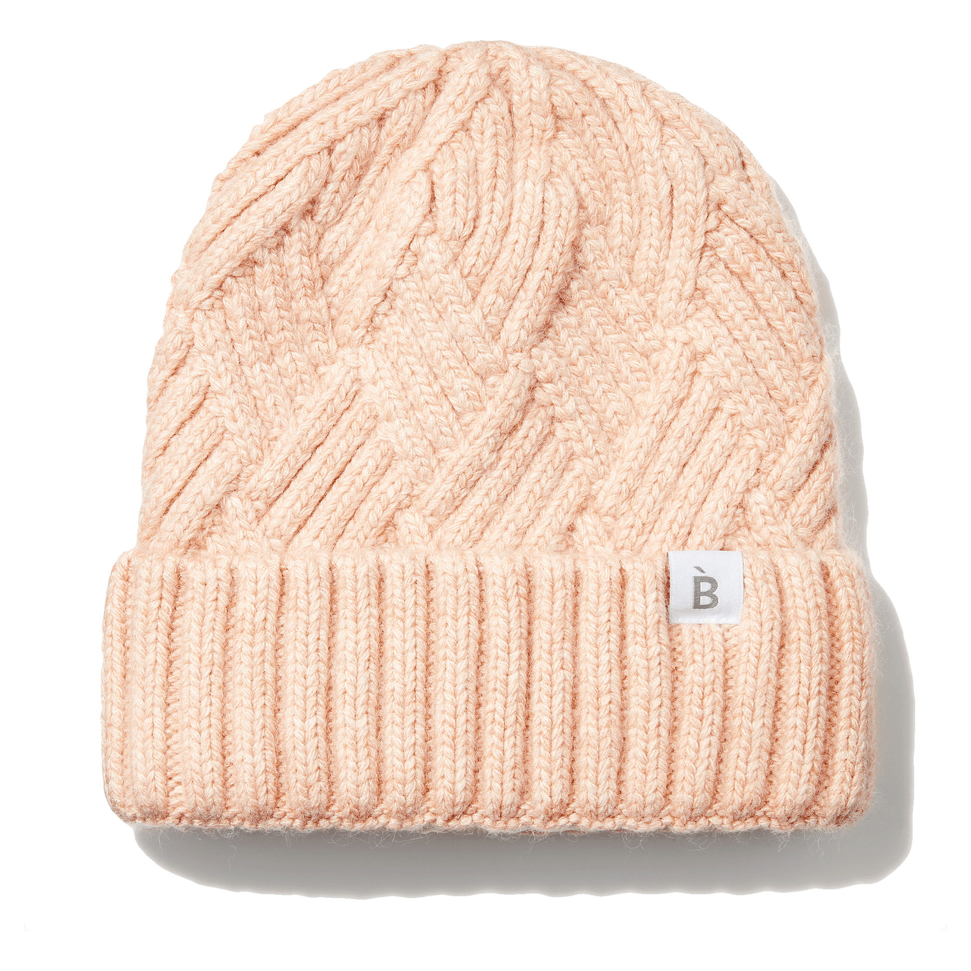 pink silk lined beanie
