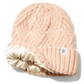 pink silk lined beanie