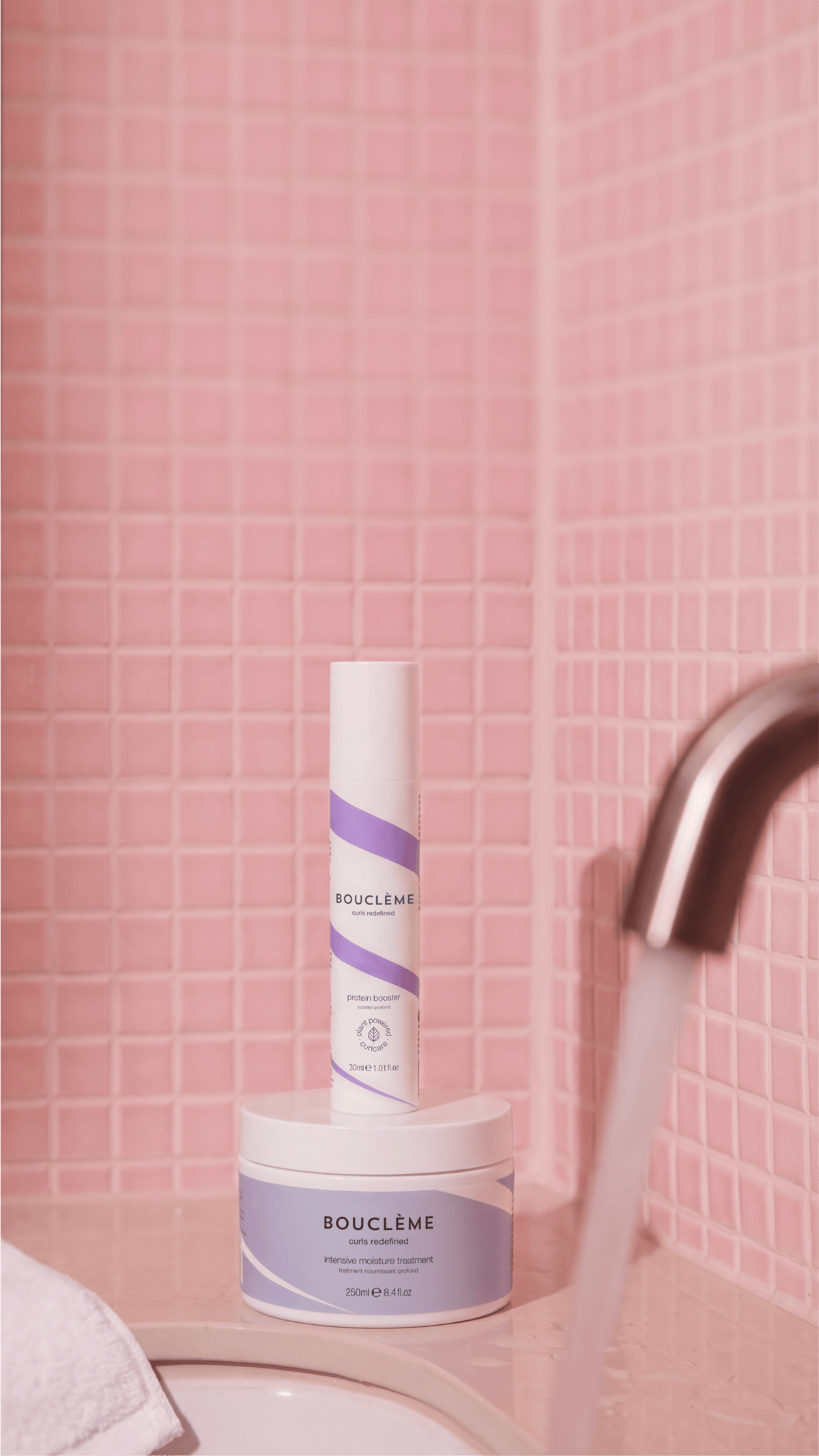 Restore curly hair with the Strength and Repair Duo