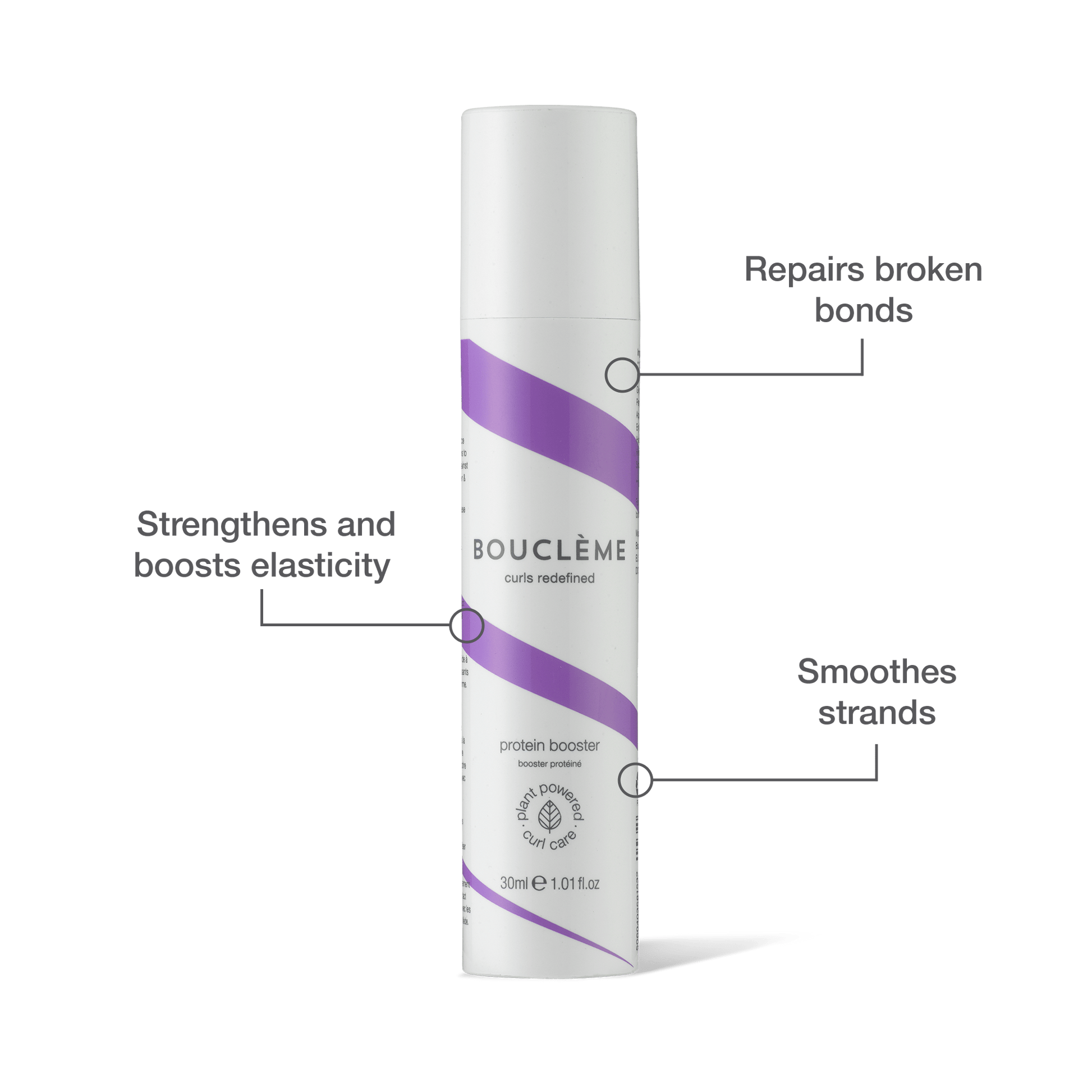 Use these powerful drops of protein booster to improve hair elasticity and to strengthen your curls.