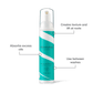 Alcohol free dry shampoo refreshes the scalp, redefines curls, and adds texture and volume to hair.